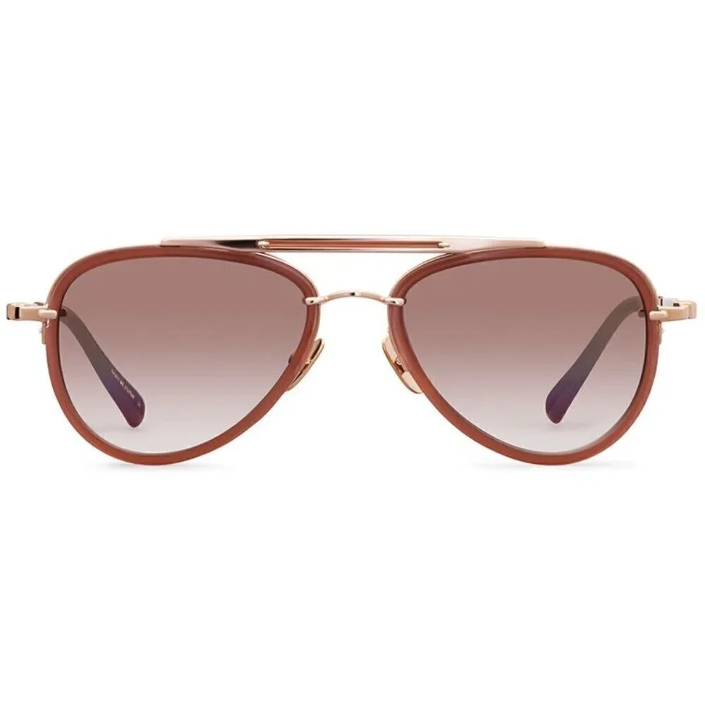 MR LEIGHT Doheny SL Sunglasses ~ Aviator Rosewood NWOT
